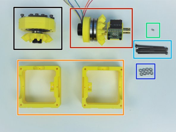 Prepare the following components: