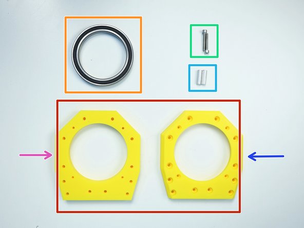 Prepare the following components: