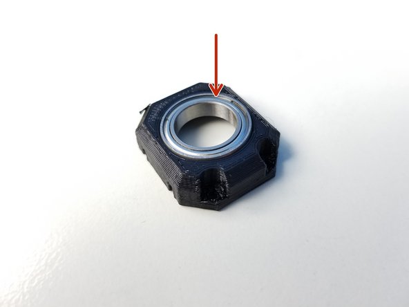 Insert 6702 Bearing in the Sensor Bearing Holder