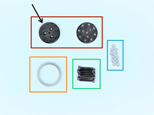 Prepare the following components: