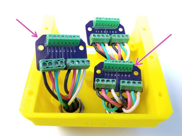 From Left (A+) to End (B-)