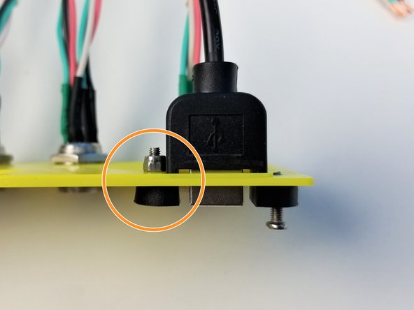 Feed the USB Cable through the Case Wall Adapter