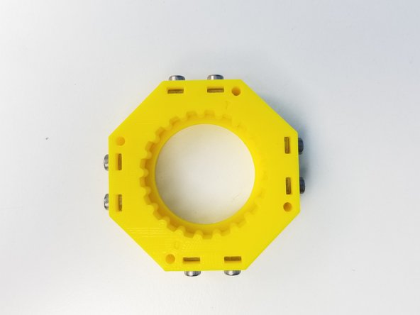 These nuts are future Cable Management  attachment depending on the Tool that's attached at the end effector