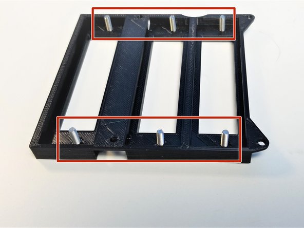 Starting with the Smaller &quot;DM320T&quot; Drivers, screw in M3x10mm Screws in the Adapter with 3 small slots