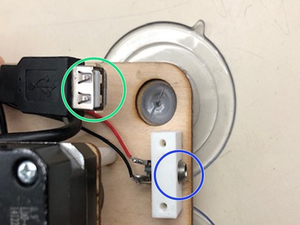 Connect the USB from your computer to your robot.