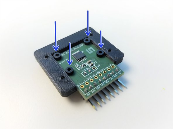 Mount the Magnet Holder to the Ulna Rod Holder by tightening the M2x6mm Screws