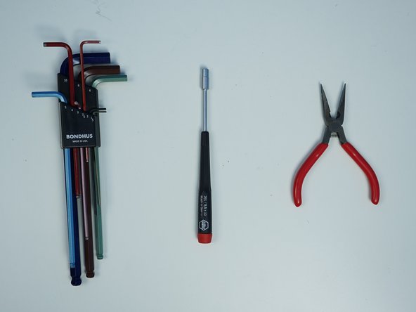 Tools required for assembling SIXI: