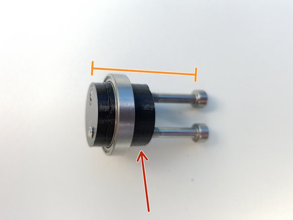 Clamp 6702 Bearing with Shaft Holder Cams using M3x30mm Screws