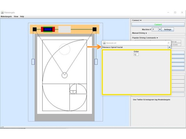 From the first drop down, select a style of art to generate.