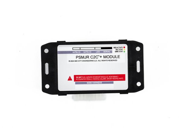 Securely mount C2C module underneath driver seat
