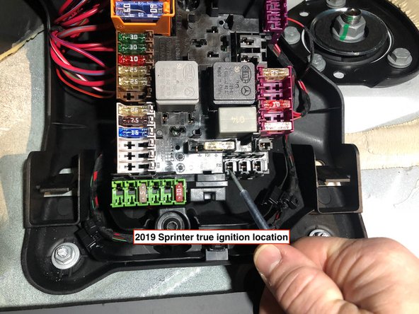 Connect the green ignition wire from the the alarm to ignition power source. A diode should be used with the stripe facing the alarm.