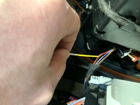 Connect yellow wire to ignition power source at cigarette lighter