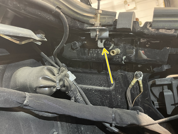 The PSMJR includes a hood pin and a bracket to make mounting easier. If you did not receive a hood pin bracket and would like one, please contact us at sales@midcityengineering.com