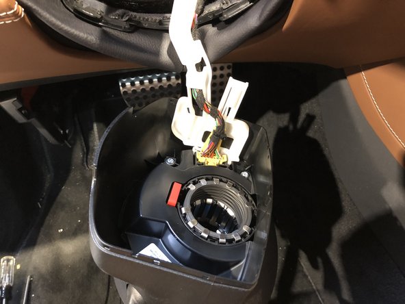 Disconnect harness from assembly and carefully set stalk assembly aside