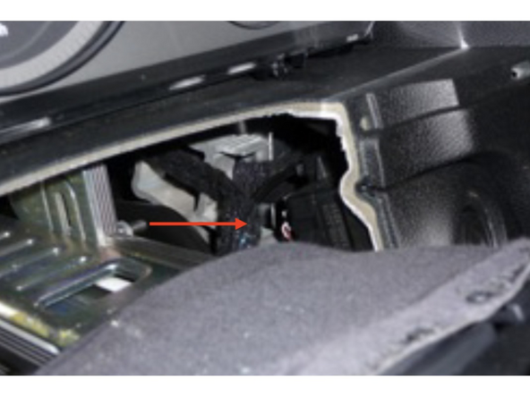 Gain access to the plugs at the rear of the EIS