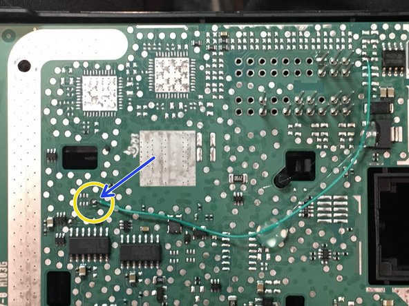 The SKSNG205D4 comes with a jumper wire. There are 2 points on the EIS board that the wire needs to be soldered to.