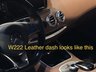 2014-2017 S Class (W222) Leather Dash EIS Removal