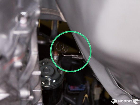 Don't forget to adjust the o2 sensor pigtail holder.