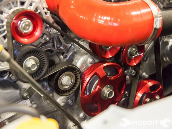 The difference in weight is 5.05 lbs. Imagine spinning something that is 7 lbs vs. 2 lbs. The difference is what the engine has been released of and can now spin a lot easier and quicker.