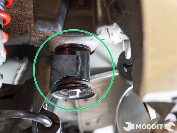 Everything should now be in place and you will have completed the Stance Collar Sub-Frame Bushing Install.