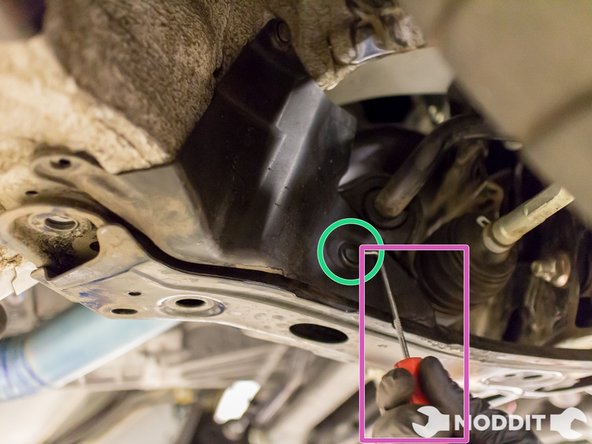 Here we used the pick in order to remove the plastic clips. If you live in cold weather areas make sure not to break these or order extra clips just in case.