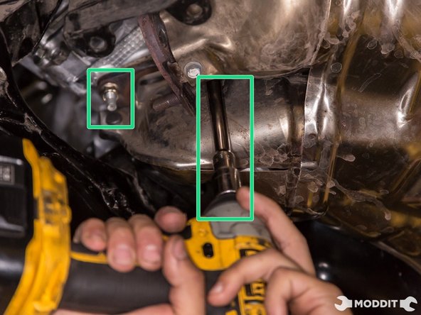 You may now lower the header carefully to remove it.