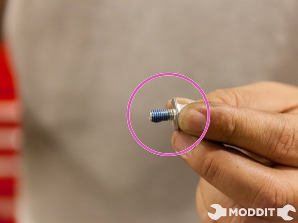 Use the blue thread locker on the threads of the bolt to keep it from coming loose.