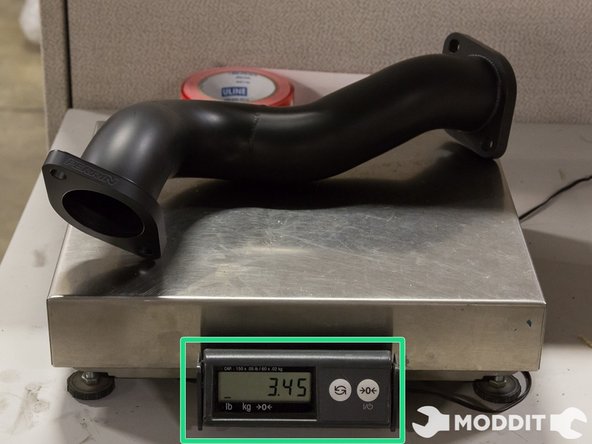 Not Only is the perrin overpipe wider, its also a bit straighter and lighter. This increases engine response and relieves some tension from the restrictive stock exhaust.