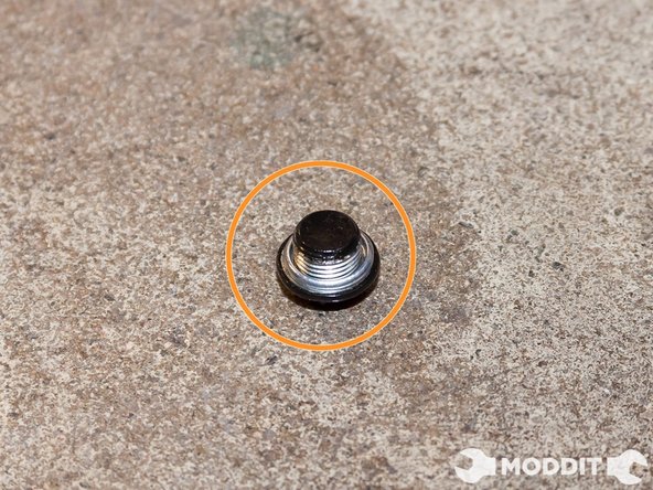 “BE CAREFUL” and observe that you really do remove a crush washer from the drain plug, reports from fellow enthusiast have come up noting that the washer and plug sometimes come painted together.