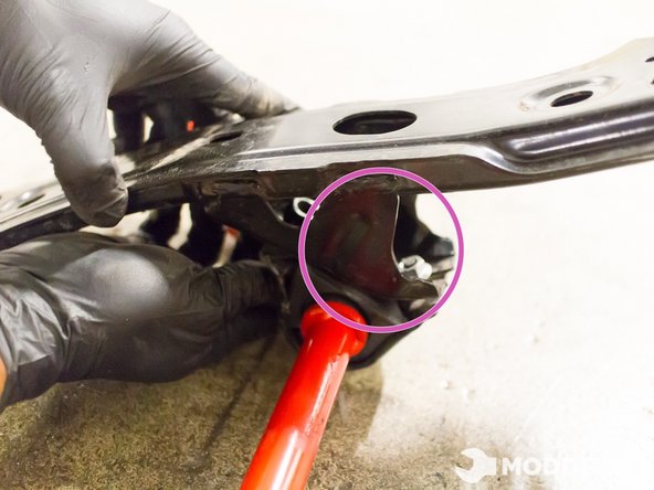 Remember that one is a bolt and the other is a nut, so be prepared with the right tools.