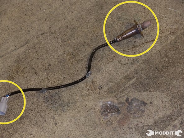 Then install the o2 sensors and extensions if needed.