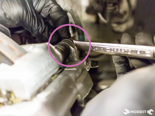 Tighten to factory specs.