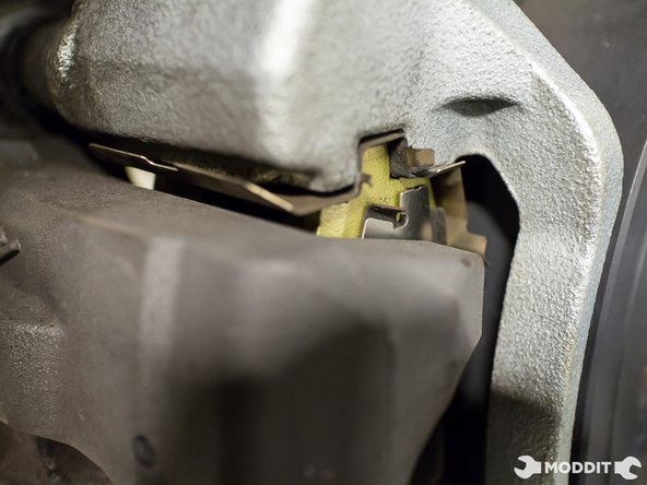 Then take the car for a drive and safely break in the brake pads to the rotors from the manufacturer instructions