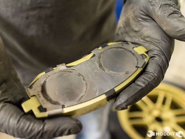 The shims will assist in reducing heat transfer to the pistons from the pads.