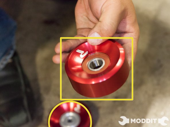 If you ordered the S2 kit, you will now install the idler pulleys.