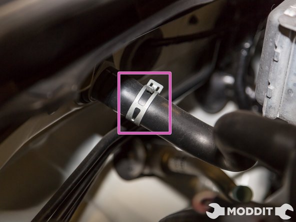 Remove sound tube and all associated hoses