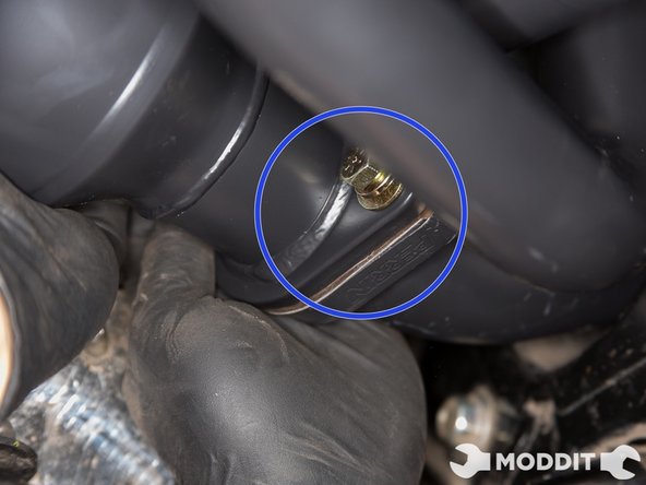 Do not forget about the gasket again as you would want the exhaust to seal perfectly.