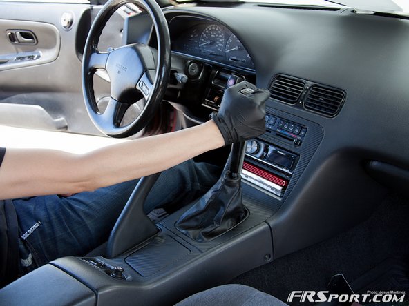 and finally here he is putting it in fifth gear.