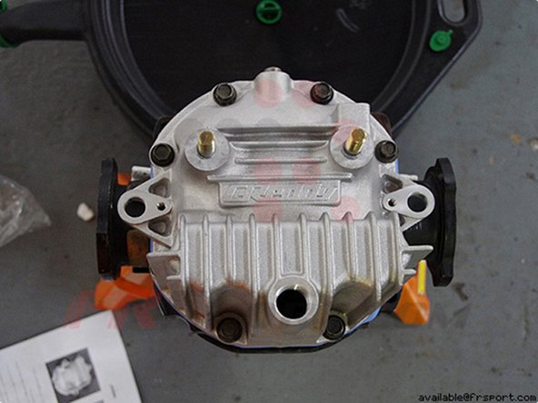 After that is removed, clean the gasket area. You can use a razor, alcohol, and some towels.