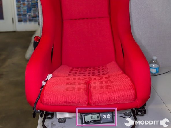 The difference in weight from the stock seats to the new bucket seats will definitely be noticeable.