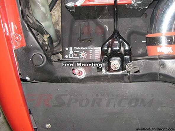 There are a couple of plugs you can tap into near the battery and a/c condenser.