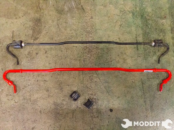This rear sway bar is definitely a noticeable upgrade despite the weight. Better car rotation and control is how it should be from now on.