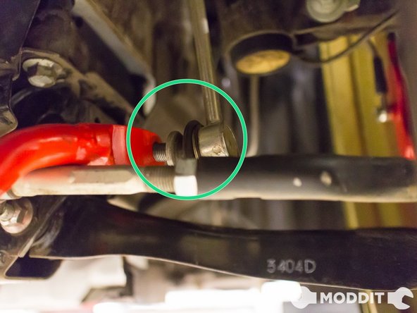 It might be a good idea to have a person help you hold up the bar while you bolt on the next items.