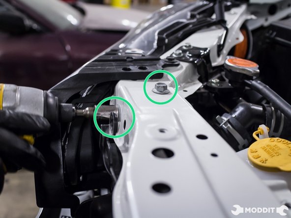 Place the air diverter plate back into it's stock original location.