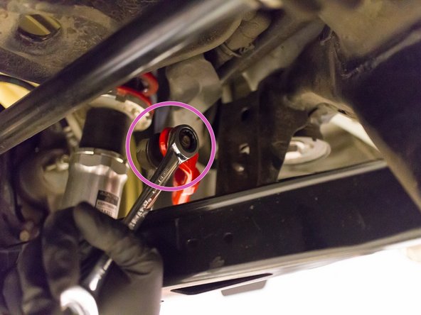 Complete your install by tightening the end links at both ends of the bar.