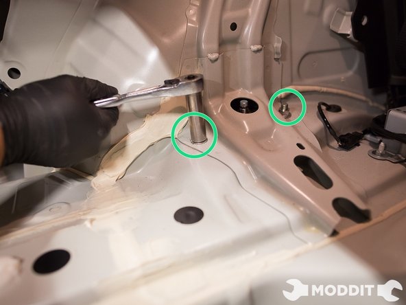 Repeat the same process for the opposite side.