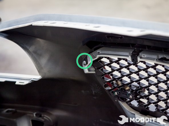 Then start applying the screws into the appropriate areas.