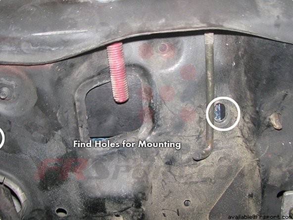 A small strip of double-sided tape can be attached to the bottom of the fan controller for simple mounting.