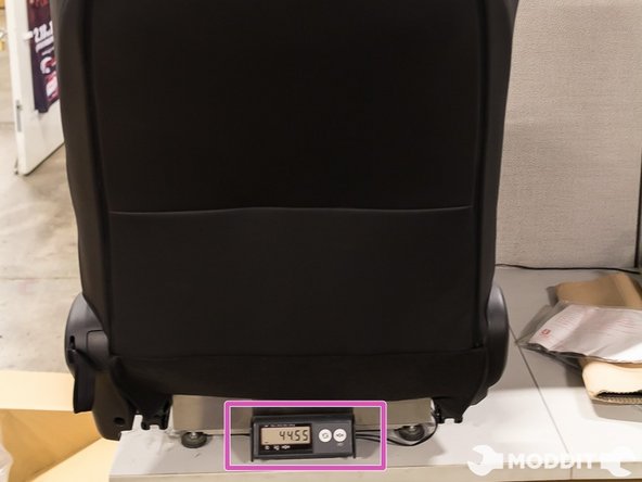 Once the seats are bolted in, try the seating position as it may need to be adjusted to your preference.