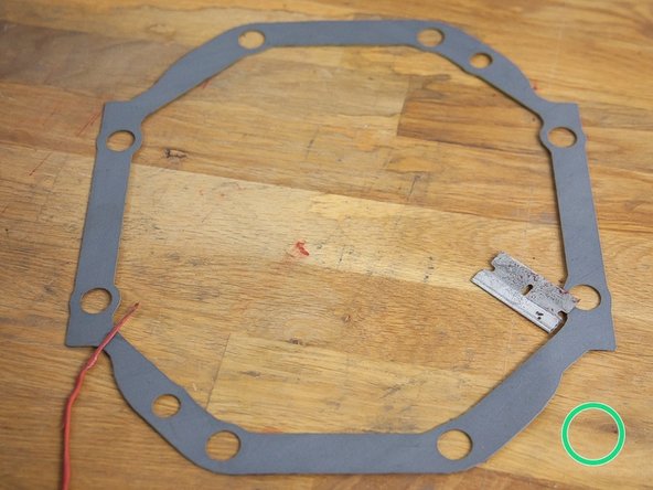 We decided to use a brand new prototype LSD Gasket produced by DIF and exclusively offered by FR Sport. This gasket ensures better sealing than simply using silicone RTV. After one is  done working with the pumpkin internals aka the differential, its is recommended to use this gasket or the RTV as a last resort.